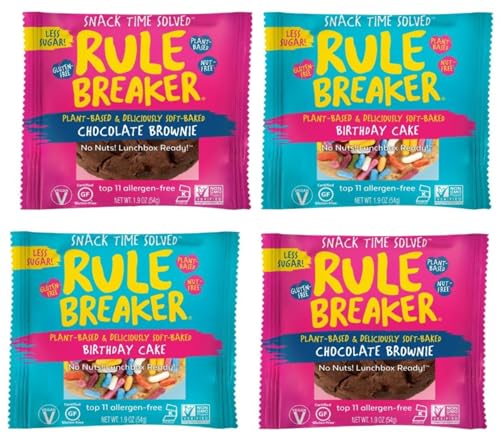 Rule Breaker Vegan & Gluten Free Cookies | Chocolate Brownie