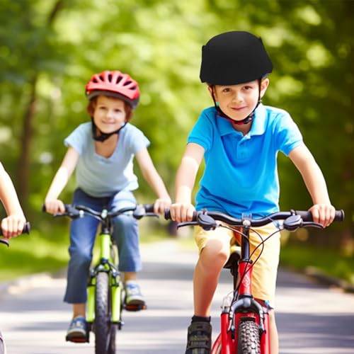 Protector de casco reflectante poliéster algodón con mosquetón de ciclismo 7