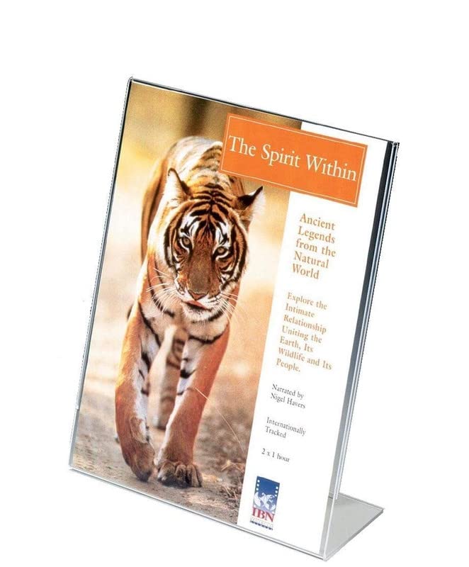 Buy IMUU A5 Acrylic QR Code Display Stand Paper Holder and Sign Holder