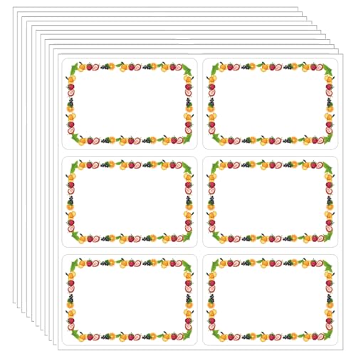 Jam Labels for Jar 72Pcs Self Adhesive Jam Jar Labels Waterproof