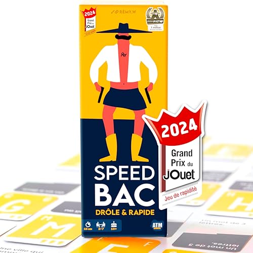 ATM Gaming Speedbac - Jeu de société Famille et Amis...