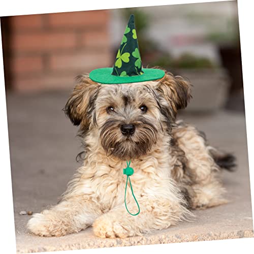 NOLITOY 1 Conjunto De Roupas Para Animais De Estimação Bandana Verde Decoração Verde Cachecol Verde