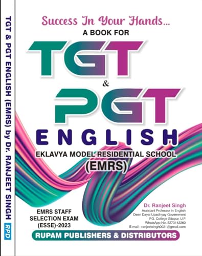 Image of Eklavya Model Residential School TGT & PGT ENGLISH (EMRS) By- Dr. Ranjeet Singh