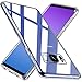 Produktbild Wlife Crystal Clear Kompatibel mit Samsung Galaxy S8 Hülle, Transparent Stoßfest Anti-Gelb Anti-Kratzer Dünn Handyhülle Slim PC mit TPU Silikon Rahmen Durchsichtige Schutzhülle Samsung Galaxy S8 Case
