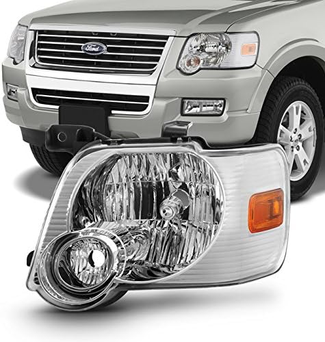 AKKON - For 2006 2007 2008 2009 2010 Ford Explorer Driver Left Side Headlight Headlamp 06 07 08 09 10