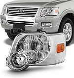 AKKON - For 2006 2007 2008 2009 2010 Ford Explorer Driver Left Side Headlight Headlamp 06 07 08 09 10