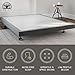 Hercules 4 Inch Low Profile Foundation Mattress Box Spring Replacement, Twin