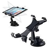 Car Tablet Holder, Tablet Dash Mount iPad Stand Holder for Car Windshield Dashboard Universal Tablet Car Mount with Suction Cup Compatible for Samsung Galaxy Tab/iPad Mini Air 4 3(All 7-10.5' Tablets)