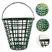 HAKIDZEL Portable Outdoor Golf Ball Basket Capacity Lightweight Plastic Storage Container Hollow Design Pressure-Resistant for Easy Carry and Golf Practice