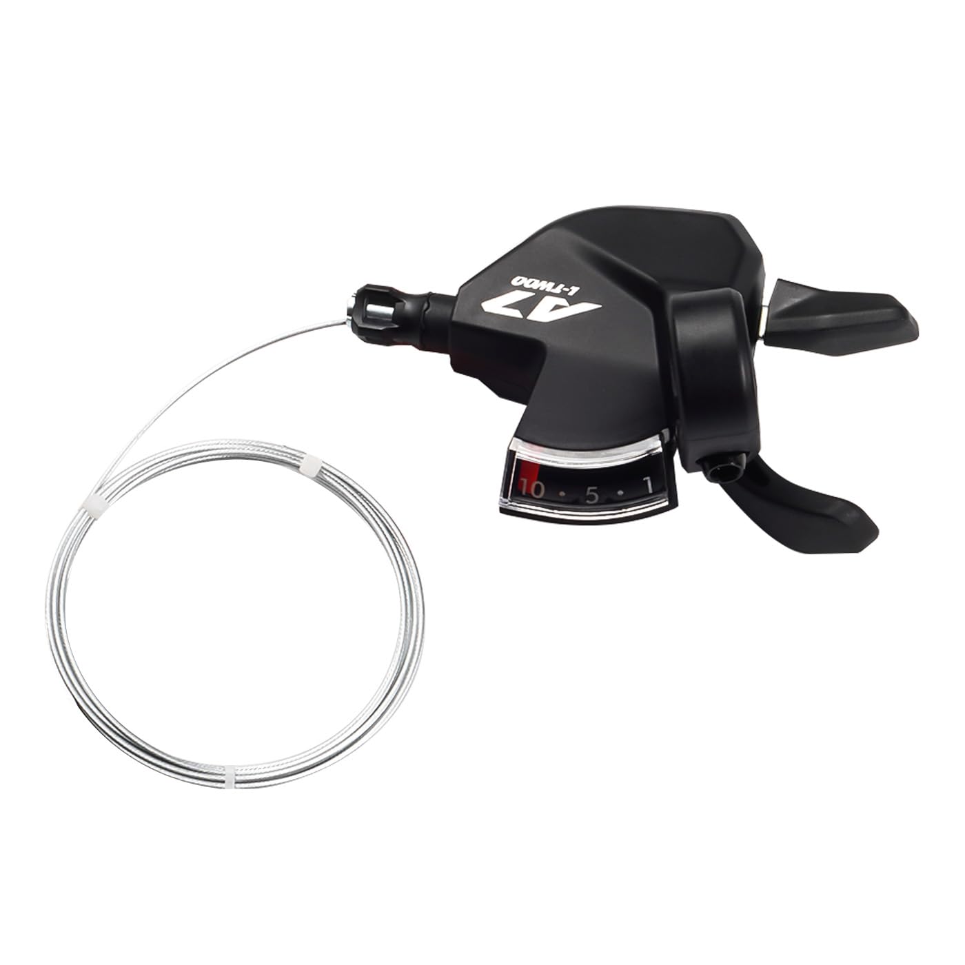 Cambio posteriore 10 V per Shimano/Sram,Deragliatore posteriore 10 velocità MTB,Leva del cambio 10 V - Leva del cambio per mountain bike, cambio da strada 10 V.