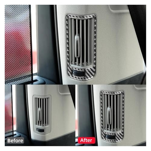 Autocollant carbone pour grille d'aération Audi Q7 2007-2015 : stop aux rayures - 6