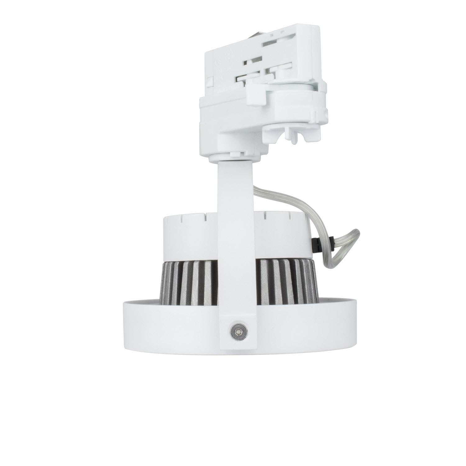 LEDKIA LIGHTING Foco Carril LED Trifásico 15W Regulable CREE AR111 Blanco 4000K Blanco Neutro