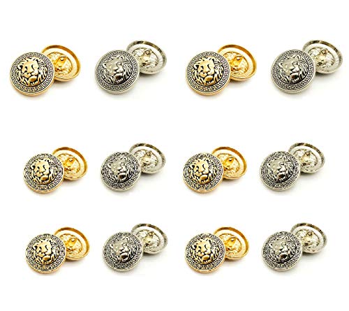 クーポン利用で半額 008 高級飾りボタン メタルボタン mm 5個セット B級特価 ハンドメイド 素材 材料 Roe Solca Ec