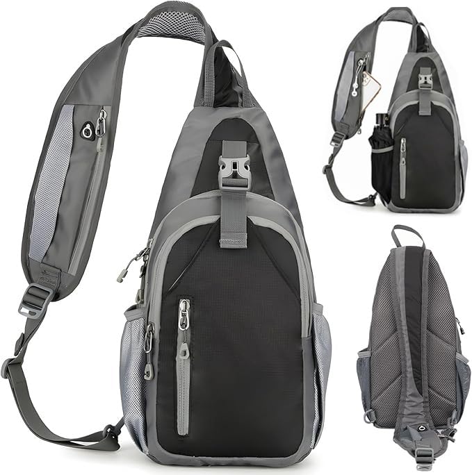 [Keranixy] ボディバッグ メンズ ショルダーバッグ 軽量 撥水 斜めがけバッグ 肩掛け ショルダーバッグ 大容量 ワンショルダー ボディーバック iPad収納可能 通学 通勤 旅行 出張 水筒ポーチ付き
