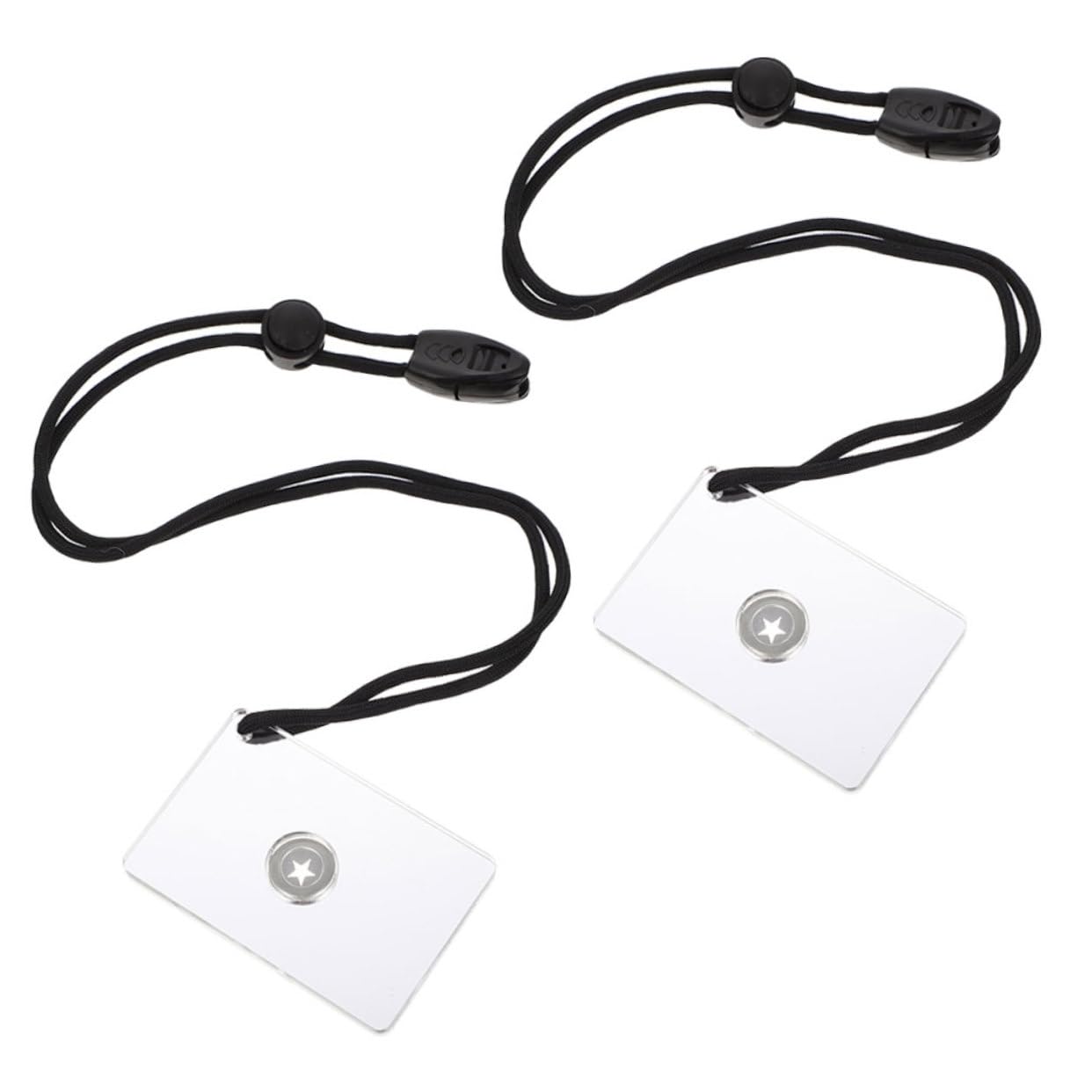 BESPORTBLE Signalspiegel Signalgeber Reflektorhalter Emergency Tool Wanderwerkzeug Nachtblende Campingplatz Camping-ausrüstung Signalisierender Spiegel Rückstrahler Acryl