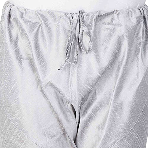 Image of Mother VM Mens Silk Blend Pyjama - Stylish Lounge Wear for Relaxation and Sleep | Regular Premium Cotton, Elastic Waist, and Classic Design for Ultimate Comfort