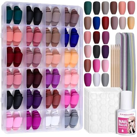 FANDAMEI Matte Press on Nails Kit Cover