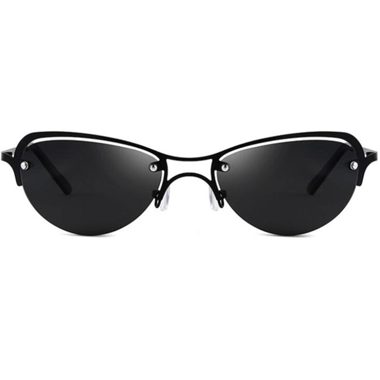 Matrix Trinity Cosplay okulary czarne okulary punkowe okulary przeciwsłoneczne dla dorosłych Unisex rekwizyt halloweenowy akcesoria