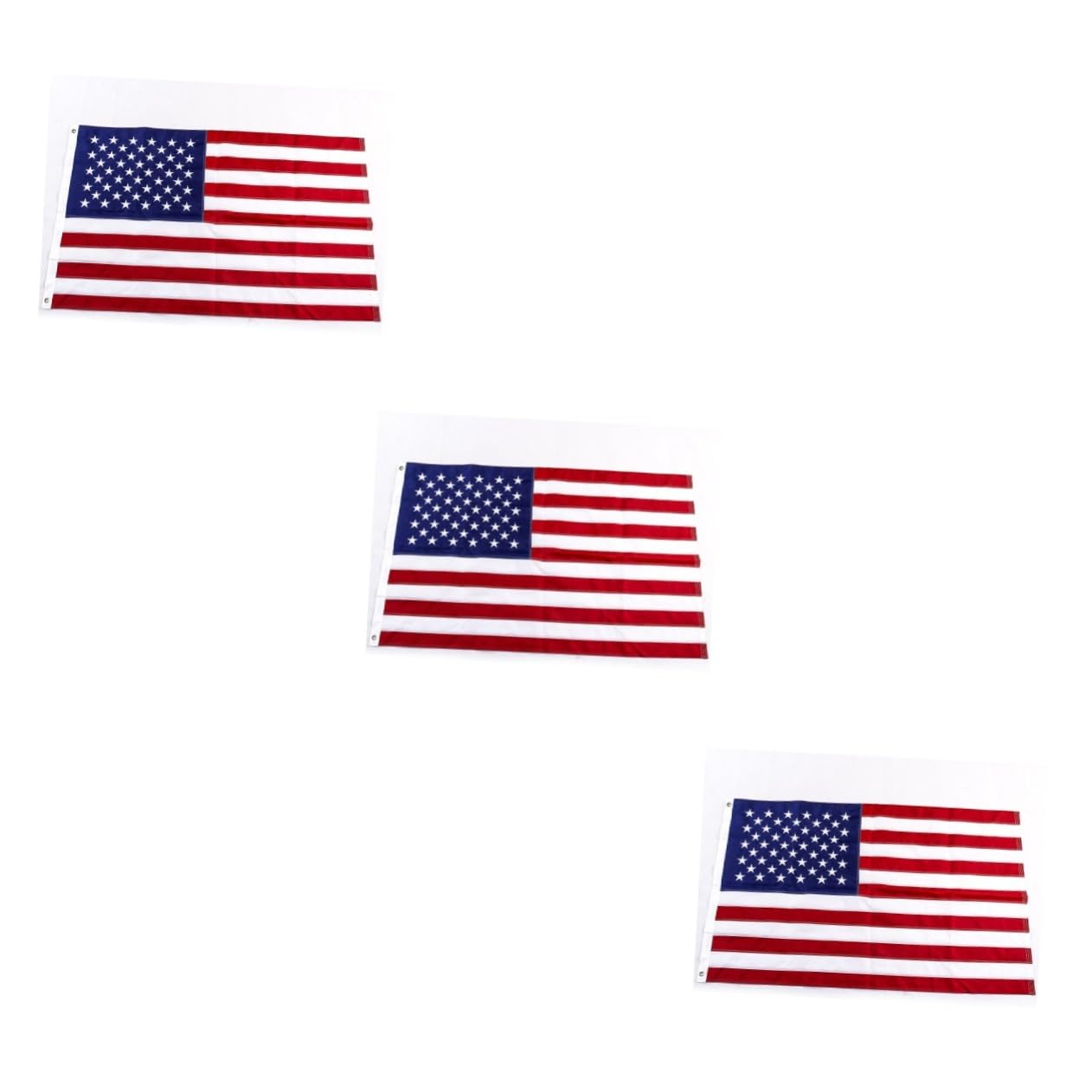Drapeau américain brodé de haute qualité en tissu Oxford VICASKY pour décoration extérieure