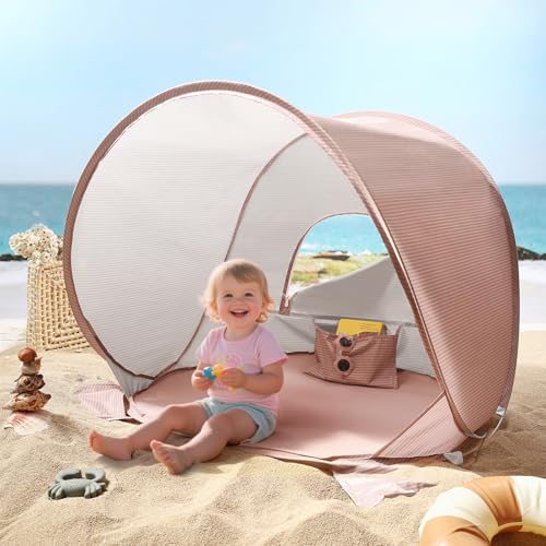 Tiny Land Baby Beach Tent – Pop Up Baby Tent with UV Protection