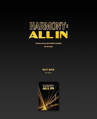 Miniatura 4 de Generic P1HARMONY HARMONY ALL IN 6 Mini álbum (FIT IN Ver.) K-POP SELLADO