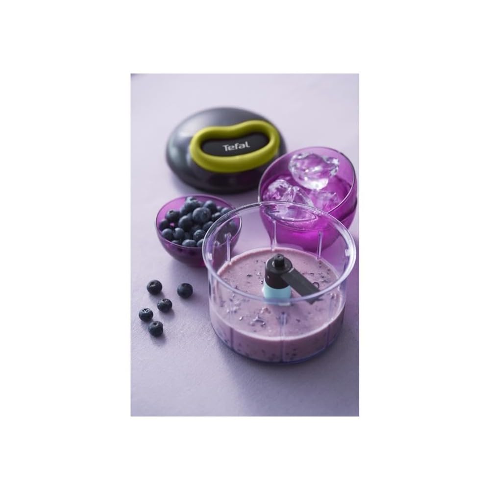 TEFAL K1321224 HACHOIR 5 secondes Kit Hachoir 900 ml + lame glace pilee
