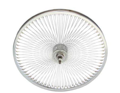 Lowrider 20" 144 Spoke Free Wheel 14G Chrome for Rear USE. Bicycle Wheel, Bike Wheel, Bike Wheel, Bicycle Wheel, BMX, Free Style, Chopper, cuiser, Bike Part, Bicycle Part