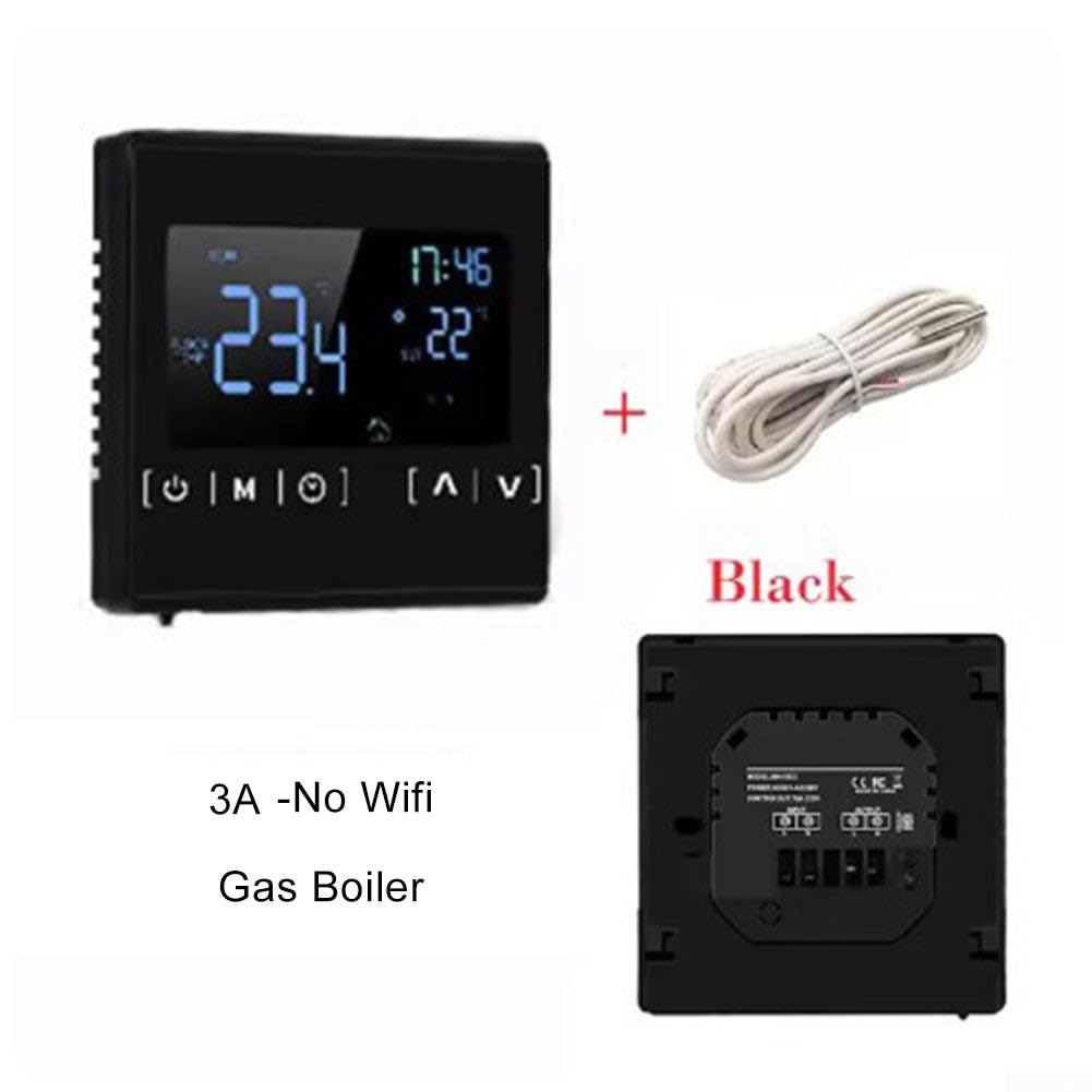 HpLive Smart-WLAN-Thermostat – Touchscreen, Progr Produktbild-Vorschau 2