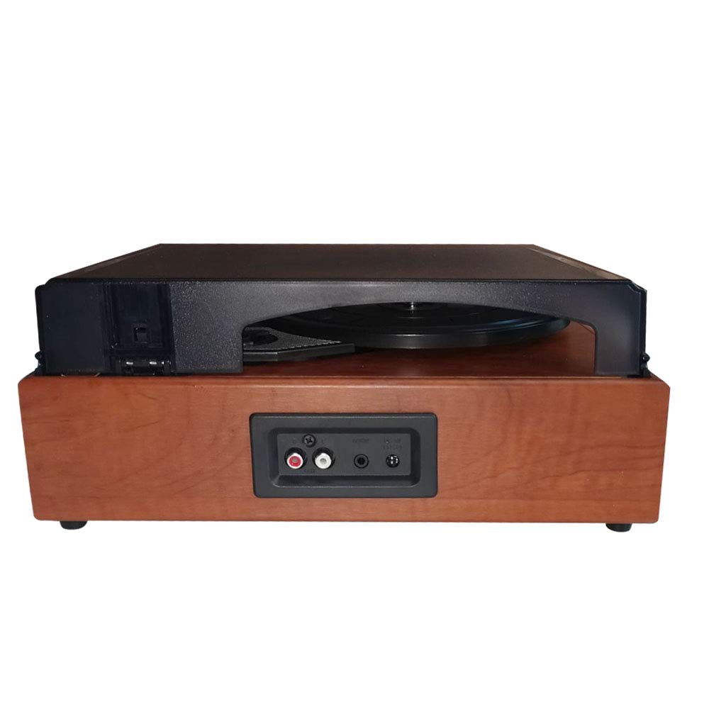 Irfora Grammofono Vintage Portatile Giradischi in Vinile Fonografo Giradischi Classico con Altoparlanti Stereo per gli Amanti della Musica Bambini Uomini Donne