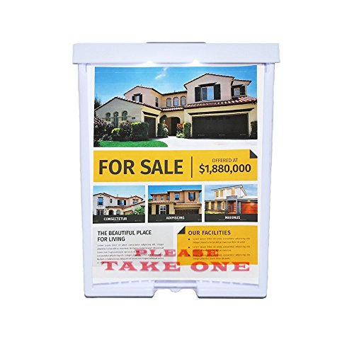 Solar Power BROCHURE Box White Open House Real Estate