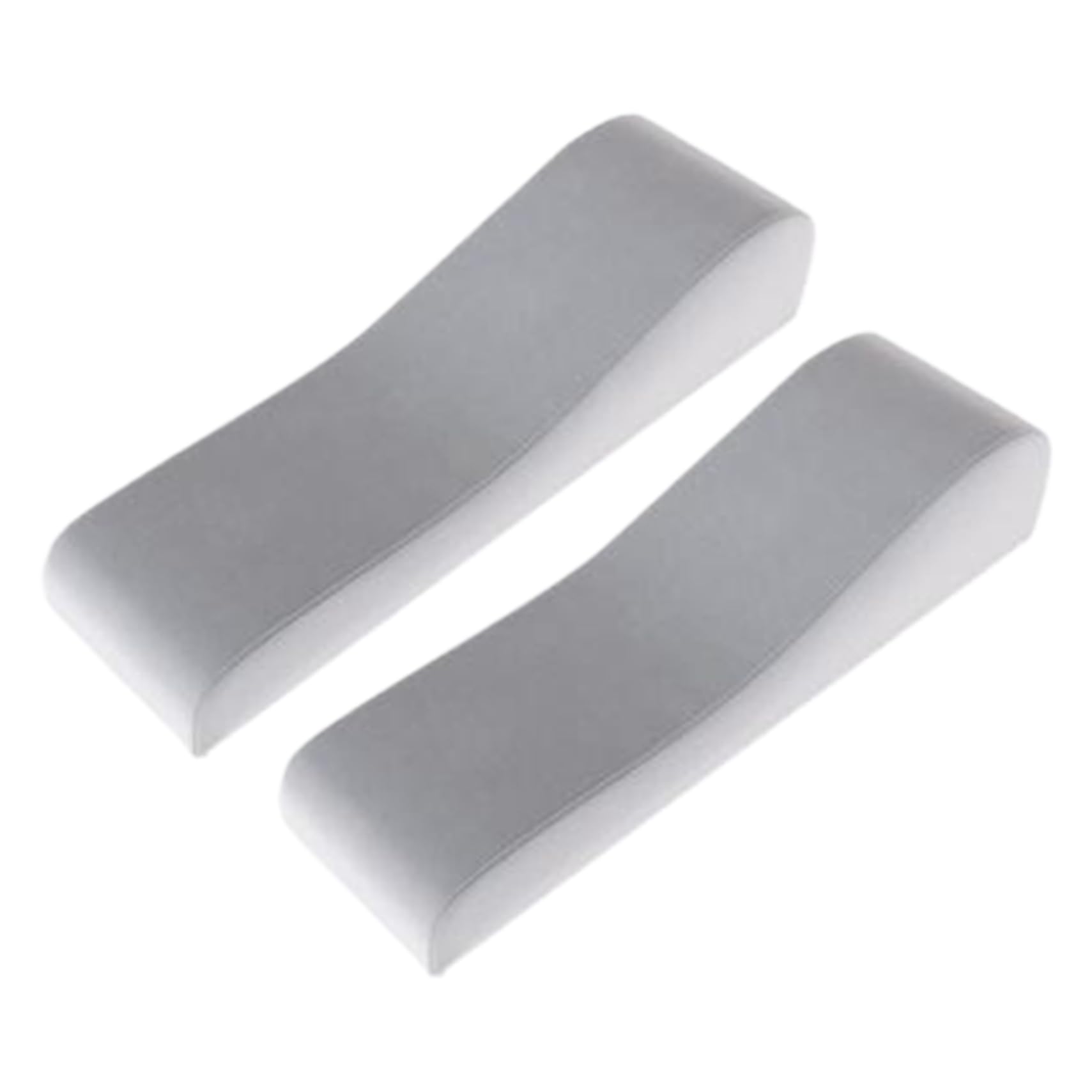 Hoveeluty Grey 2Pcs Ffice Chair Arm Covers Chair Arm Pads Covers Non Slip Office Chair Arm Rest Pads Cushions With Asjustable Strap Soft Memory Foam Elbow Pillow Wheelchair Armrest Pads For Office Chairs, Wheelchair