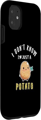 Miniatura 9 de iPhone 11 Pro Max I Dont Know Im Just a Potato - Funda de patatas Kawaii
