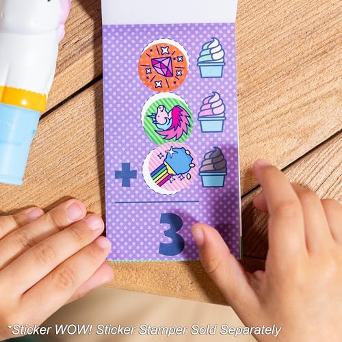 Image of Melissa & Doug Sticker Wow! Mini Activity Pad & Refill Stickers 4-Pack Set | 800 Surprise Stickers, 4 Mini Pads, Dinosaur & Pets, Mess-Free Travel Toys, Arts & Crafts, Preschool Toys for Kids, Ages 3+