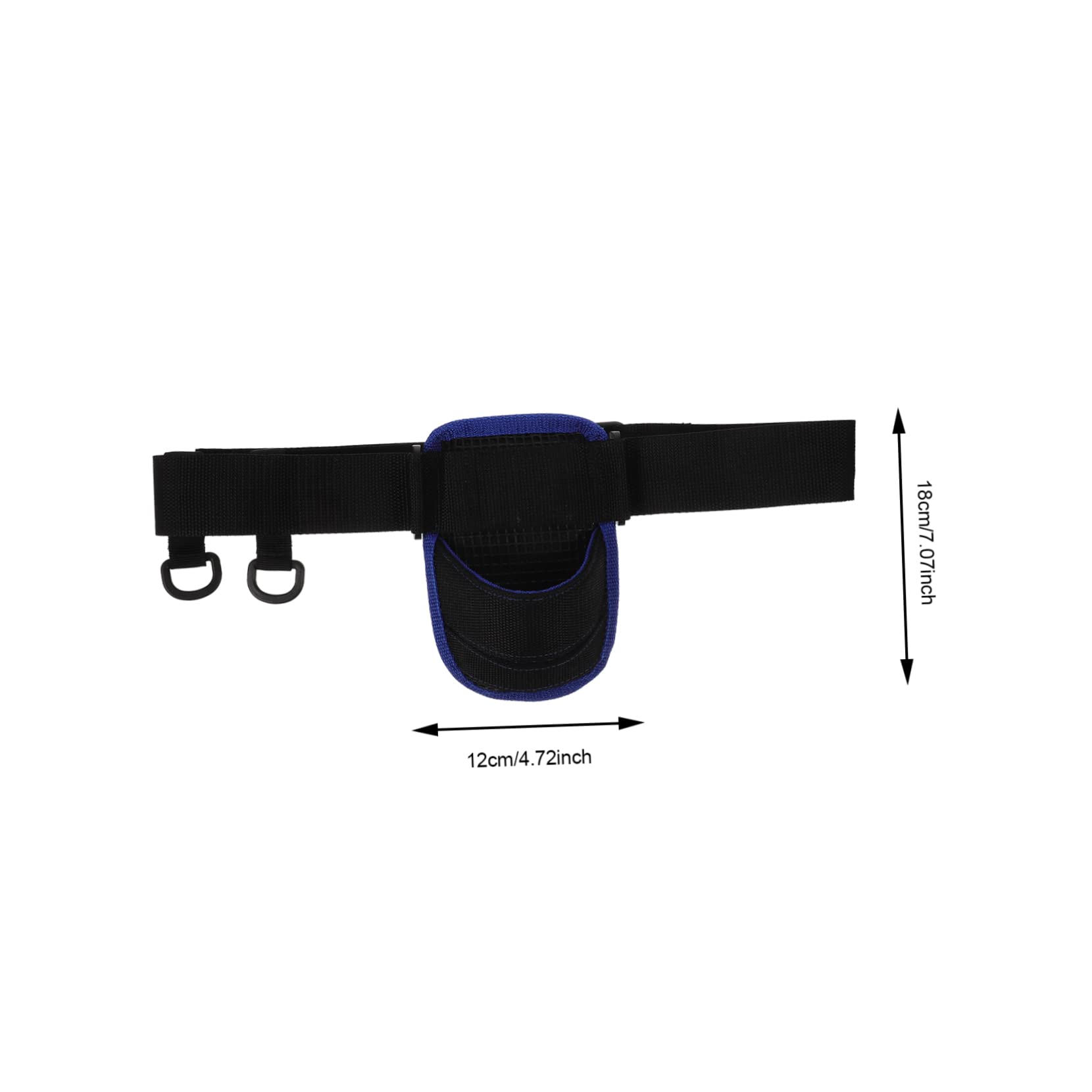 Toddmomy Adjustable Outdoor Fishing Belt Polyester Material Fish Rod Holder Comfortable for Men/women/boys and Girls