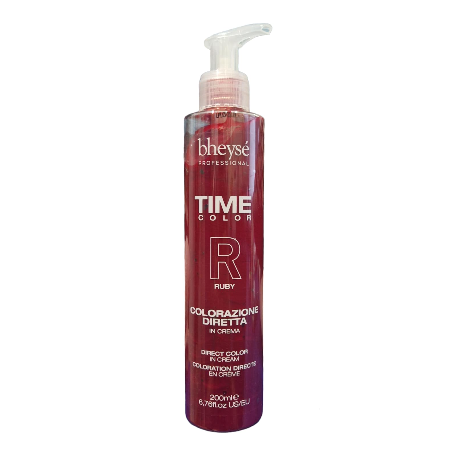 Bheysé - Tinte Semipermanente, tono ROJO RUBY Permite cambios de color temporal y sin efecto raíz. Fácil y rápido de aplicar.
