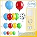 ZHIYAPA Toy Inspired Story Balloon Arch Kit, 167Pcs Blue Red Yellow Green Cow Print Balloons for Kids Boy Girl Cartoon Theme Birthday Baby Shower Decorations