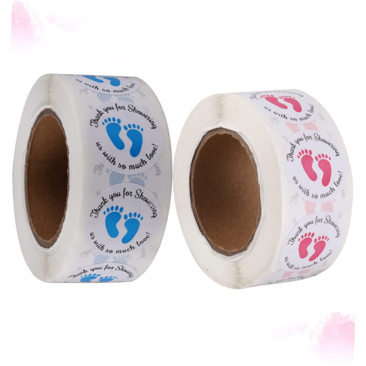 TEHAUX Lot De 3 Autocollants Pour Décoration De Baby Shower 2 Pièces X 3 Pour Nouveau-né