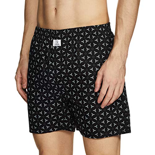 Image of Longies Men's Cotton Printed Regular Boxer Shorts