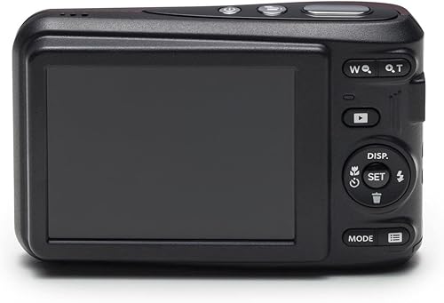 Miniatura 5 de Kodak PIXPRO Friendly Zoom FZ43-RD Cámara digital de 16 MP con zoom óptico de 4X y pantalla LCD de 2.7" (rojo)