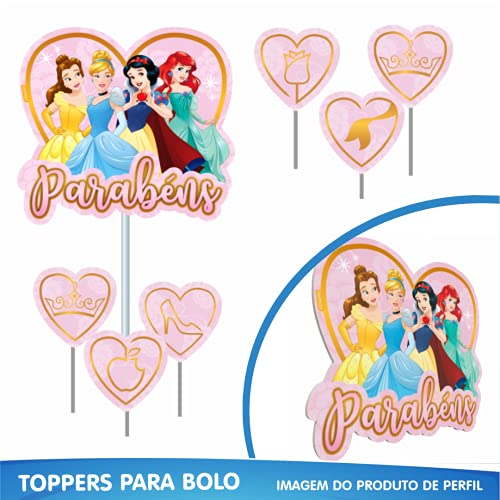 Kit Festa Facil Princesas Em Eva Licenciado