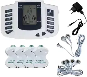 Aparelho Choque Dor Muscular Fisioterapia Massageador com Eletrodos Alivio da Dor