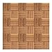 36PCS Interlocking Wooden Deck Tiles 11.8 x 11.8inch Wooden Patio Flooring Outdoor Waterproof All Weather Tiles for Porch Flooring, Outdoor Patio Wood Floor Tiles, Balcony Deck, Easy Snap Lock