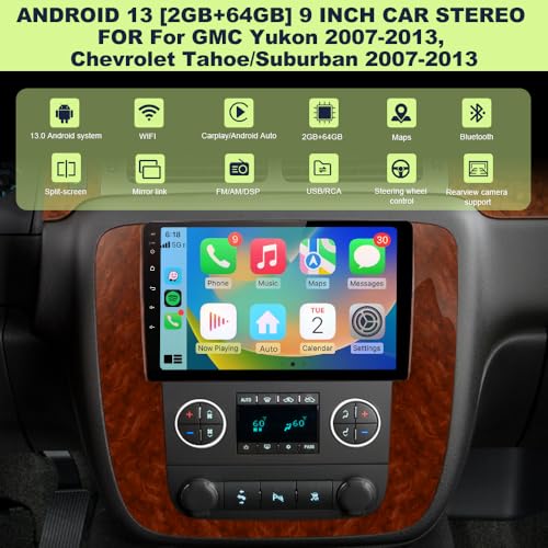 Radio Estéreo para Auto con Pantalla 9 pulgadas miniatura 3