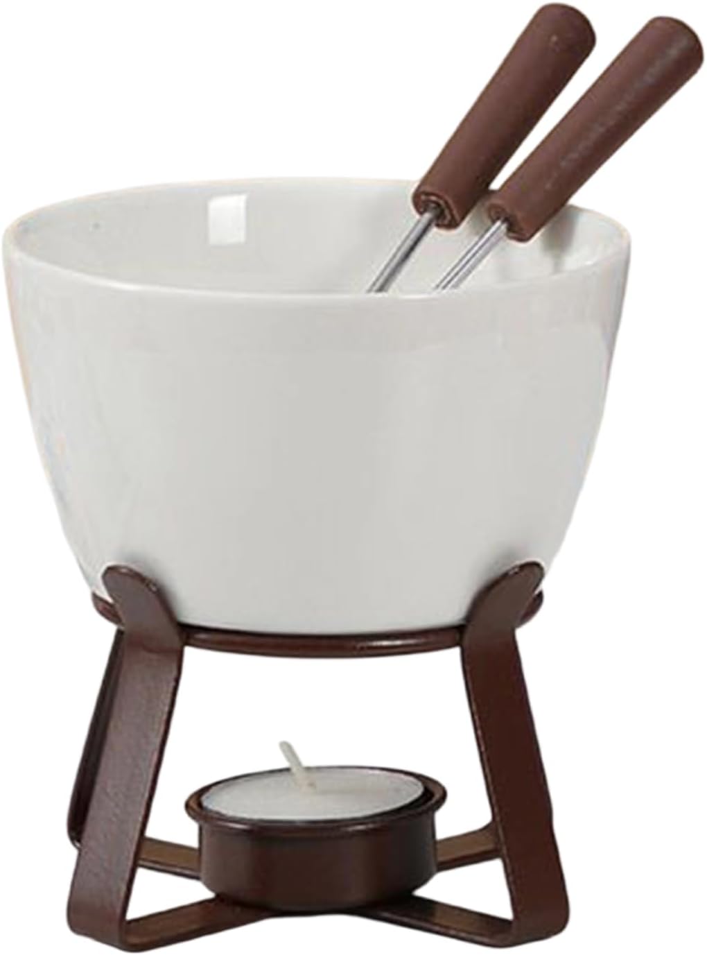 Fondue Mug 300ml Heat-Resistant Portable Ceramic
