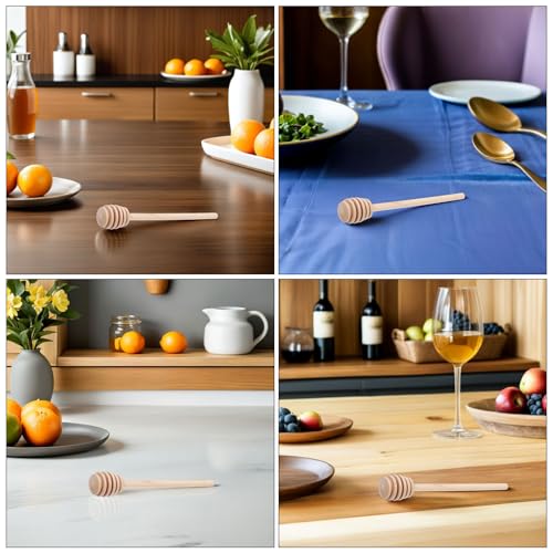 Bâtonnets à miel en bois VANZACK x40 pour confitures et sirops