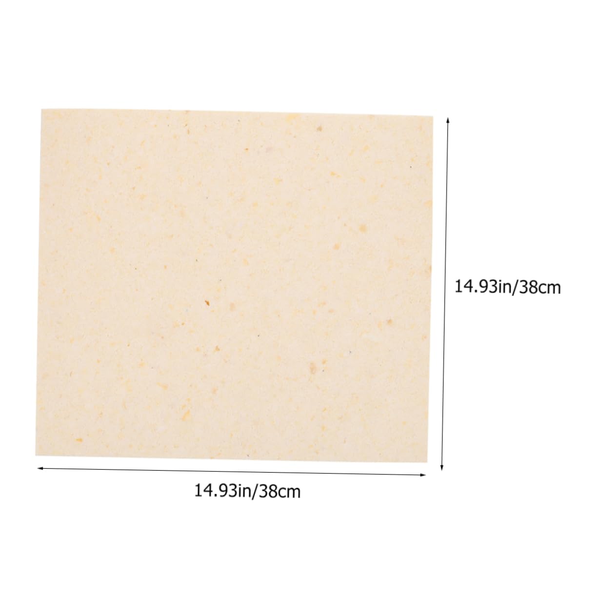 Housoutil 1 Sheet Sponge Mat of Hot Painting Machine Pad Press Wear- Insulation Mat Home Accessory Wear-Resistant Insulation Mat Professional Insulation Mat Convenient Insulation Mat White