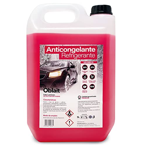 Liquide de Refroidissement G12/G12+ Long Life | -37º, 5 Litres