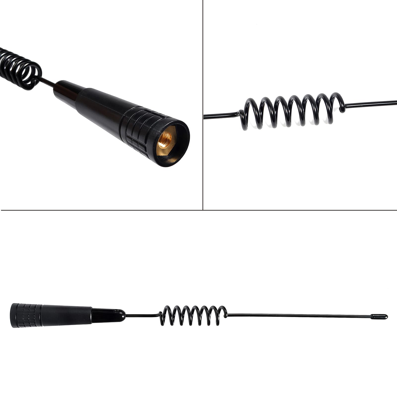 TWAYRDIO GMRS - Antena con soporte magnético, cable coaxial RG58 de 13 pies, conector PL259, antena de radio GMRS de 462-467 MHz para radios móviles Midland BTECH Radioddity Retevis QYT GMRS