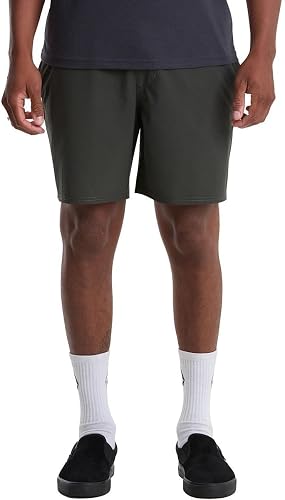 Volcom Men's Nomoly Elastic Waist Hybrid Shorts – 18" 4-Way Stretch Quick Dry Sh