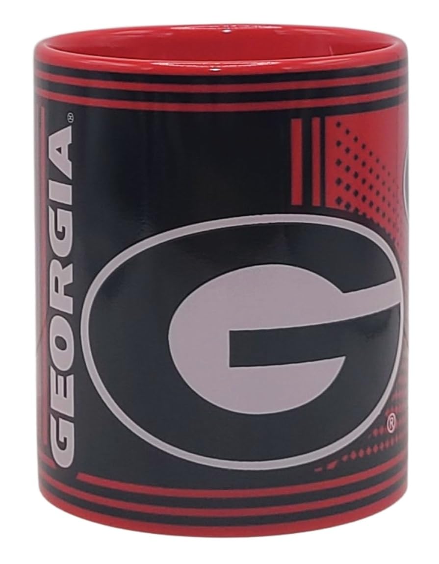 Boelter Brands NCAA - Taza de héroe sublimada de 325 ml (Georgia Bulldogs)